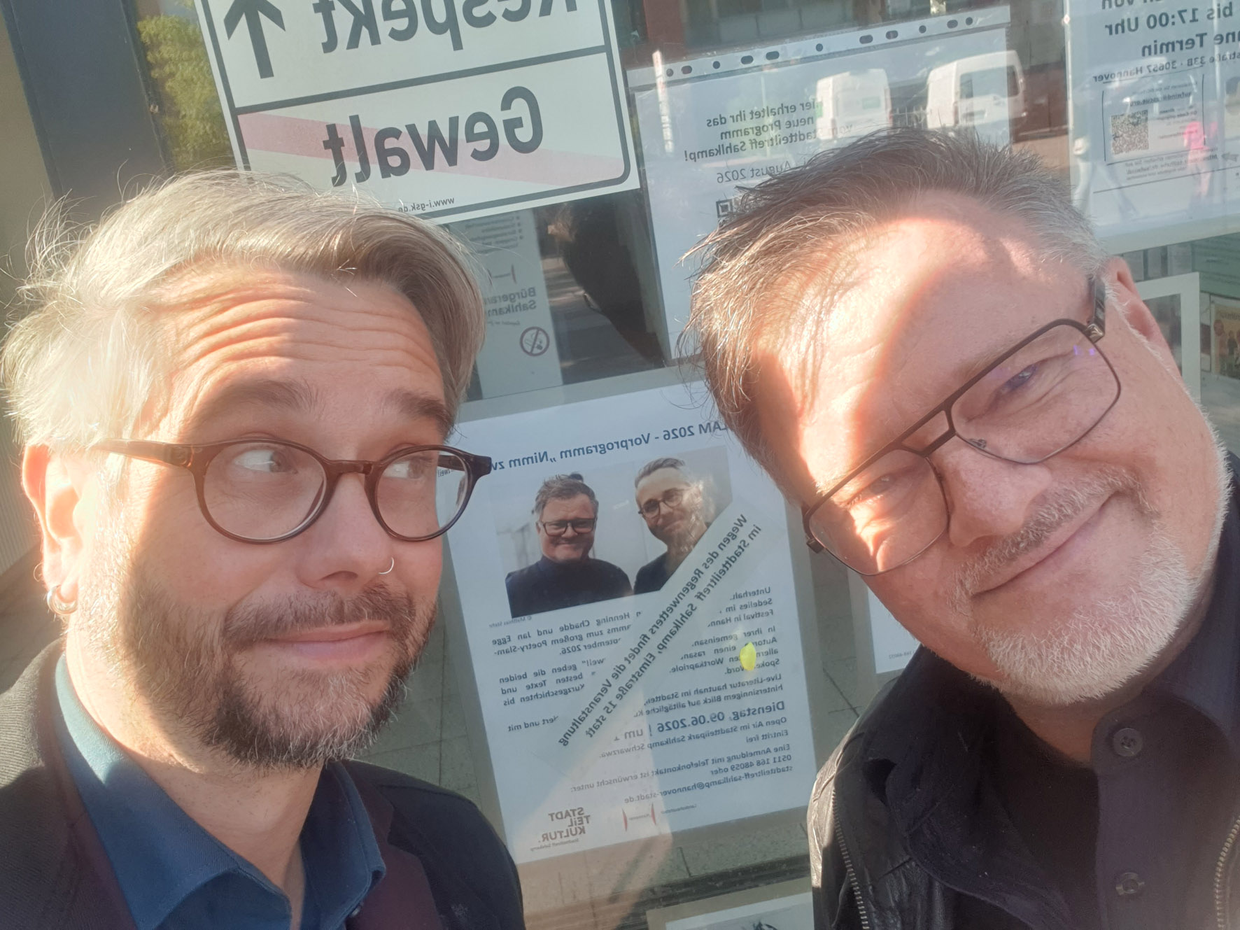 Jan Egge Sedelies und Henning Chadde
